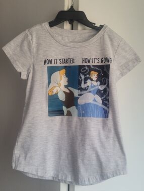 5/6 Disney Princess Cinderella Tee